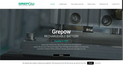 Desktop Screenshot of grepow.com